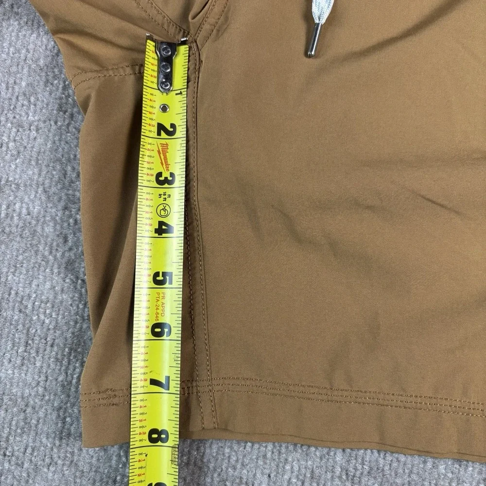 Vuori Mens Brown M Swim Trunks Shorts 5